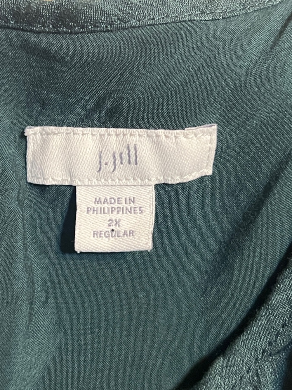 J. JILL Sleeveless Maxi Dress Jade Green - Picture 5 of 9